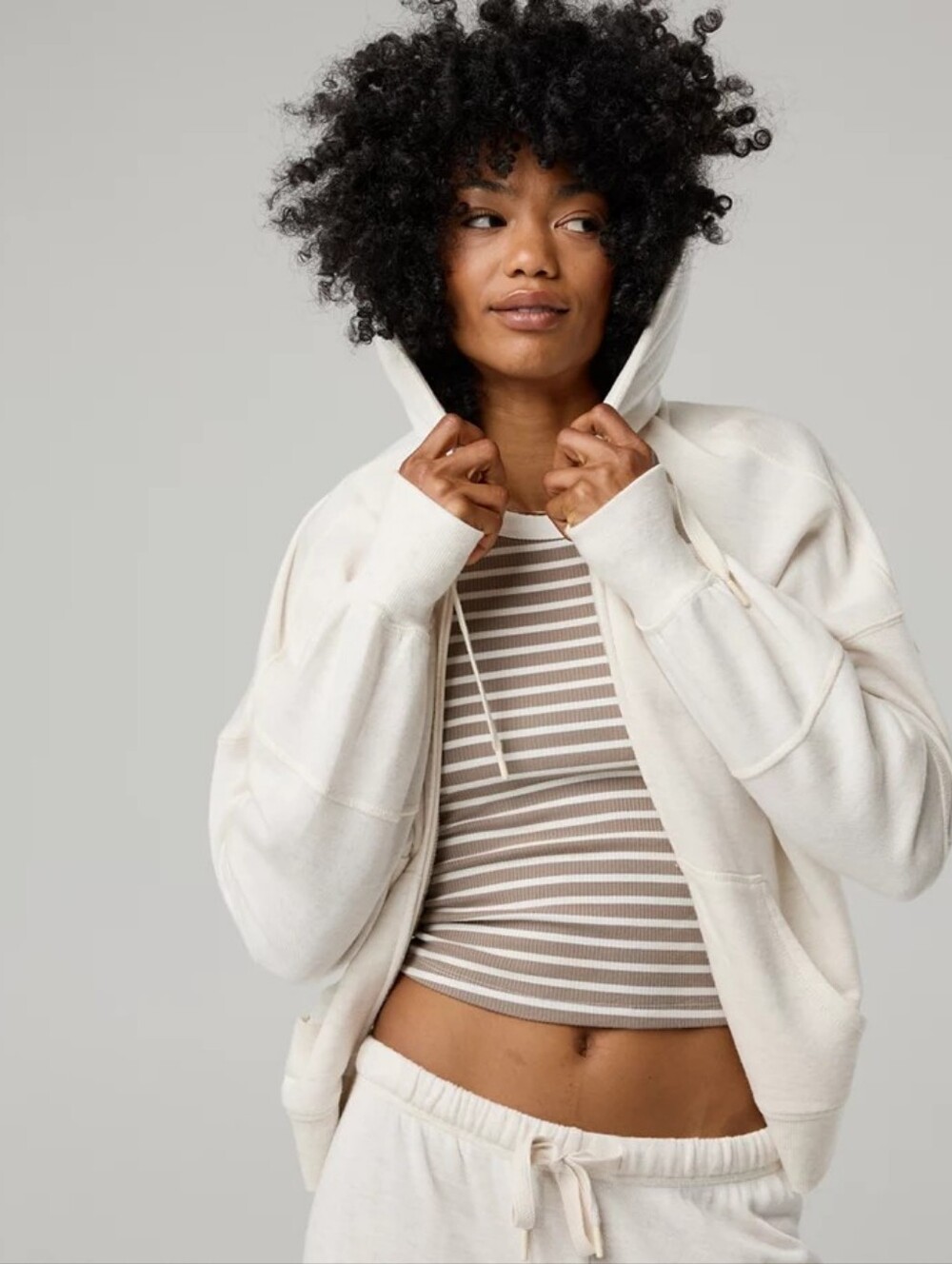 aerie - Keep It 100 Terry Full Zip - S